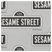 Sesamstraat | B&W Logo Stof (Close Up)