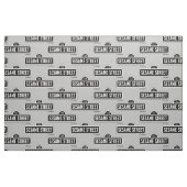 Sesamstraat | B&W Logo Stof (Fat Quarter)