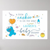Sesamstraat | Baby shower Koekjesmonster Poster (Voorkant)