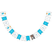 Sesamstraat | Baby shower Koekjesmonster Vlaggetjes (Alle)