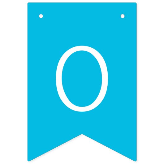 Sesamstraat | Baby shower Koekjesmonster Vlaggetjes (Tweede vlag)