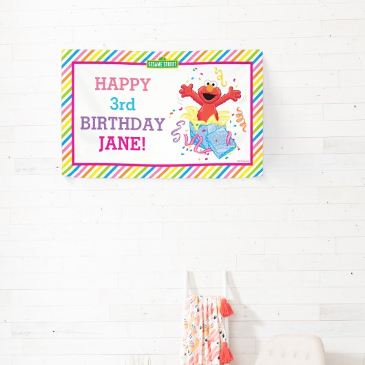 Sesamstraat | Banner van Elmo Girl (Insitu)