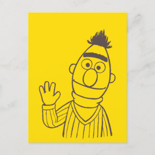 Sesamstraat Bert Bright Briefkaart