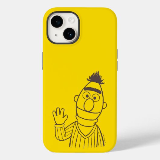 Sesamstraat | Bert Bright Case-Mate iPhone Case (Achterkant)