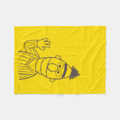 Sesamstraat | Bert Bright Fleece Deken (Voorkant (Horizontaal))