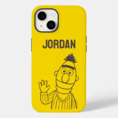 Sesamstraat | Bert Bright | Jouw namen toevoegen Case-Mate iPhone Case (Achterkant)