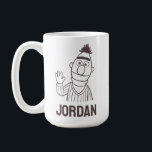 Sesamstraat | Bert Bright | Jouw namen toevoegen Koffiemok<br><div class="desc">Bekijk dit leuke Sesamstraat design met Bert.</div>