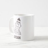 Sesamstraat | Bert Bright | Jouw namen toevoegen Koffiemok (Voorkant links)