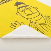 Sesamstraat | Bert Bright | Jouw namen toevoegen Sherpa Deken (3/4)