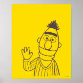 Sesamstraat | Bert Bright Poster (Voorkant)