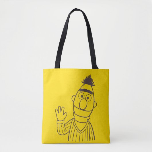 Sesamstraat | Bert Bright Tote Bag (Voorkant)