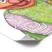 Sesamstraat Bert en Ernie Waterverf Poster (Hoek)