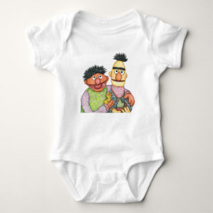 Sesamstraat Bert en Ernie Waterverf Romper