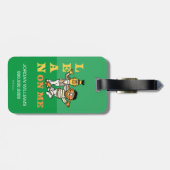 Sesamstraat | Bert & Ernie Lean op Mij | Gegevens  Bagagelabel (Achterkant horizontaal)