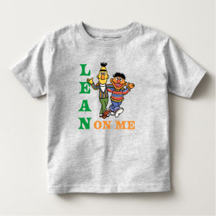 Sesamstraat Bert & Ernie Lean op Mij Kinder Shirts
