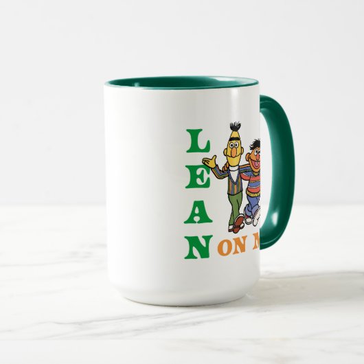 Sesamstraat | Bert & Ernie Lean op Mij Mok (Voorkant rechts)