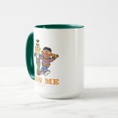 Sesamstraat | Bert & Ernie Lean op Mij Mok (Voorkant links)