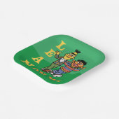 Sesamstraat | Bert & Ernie Lean op Mij Papieren Bordje (Gebogen)