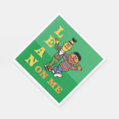 Sesamstraat | Bert & Ernie Lean op Mij Servet (Hoek)