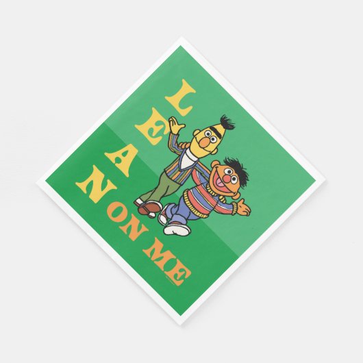 Sesamstraat | Bert & Ernie Lean op Mij Servet (Hoek)