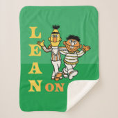 Sesamstraat | Bert & Ernie Lean op Mij Sherpa Deken (Voorkant)