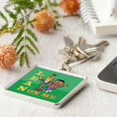 Sesamstraat | Bert & Ernie Lean op Mij Sleutelhanger (Zijkant)