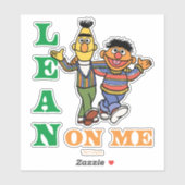Sesamstraat | Bert & Ernie Lean op Mij Sticker (Vel)