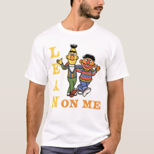 Sesamstraat Bert & Ernie Lean op Mij T-shirt