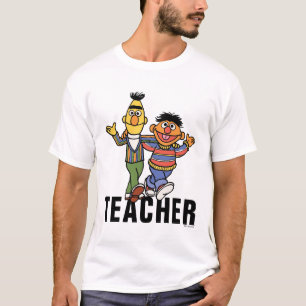 Sesamstraat Bert & Ernie Teacher T-shirt