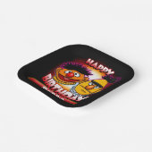 Sesamstraat | Bert & Ernie thema verjaardag Papieren Bordje (Gebogen)