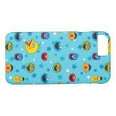 Sesamstraat | Best Friends Star Pattern Case-Mate iPhone Case (Achterkant (Horizontaal))