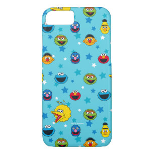 Sesamstraat   Best Friends Star Pattern iPhone 8/7 Hoesje