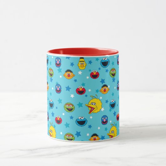 Sesamstraat | Best Friends Star Pattern Mok (Midden)