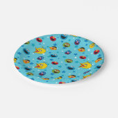 Sesamstraat | Best Friends Star Pattern Papieren Bordje (Gekanteld)