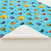 Sesamstraat | Best Friends Star Pattern Sherpa Deken (3/4)