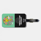 Sesamstraat | Beste gele vogelpels Bagagelabel (Achterkant horizontaal)