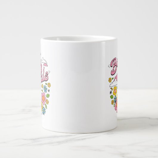 Sesamstraat | Beste gele vogelpels Grote Koffiekop (Voorkant)