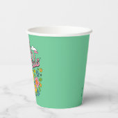 Sesamstraat | Beste gele vogelpels Papieren Bekers (Achterkant)