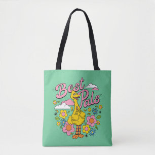 Sesamstraat Beste gele vogelpels Tote Bag