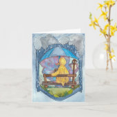 Sesamstraat | Big Bird - Geliefd Kaart (Gele Bloem)