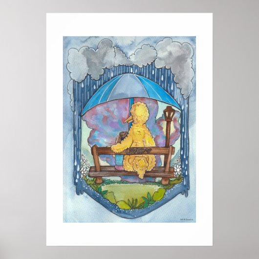 Sesamstraat | Big Bird - Geliefd Poster (Voorkant)