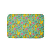 Sesamstraat | Big Bird & Little Bird Pattern Badmat (Voorkant)