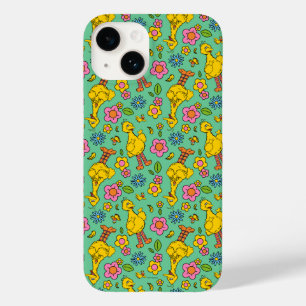 Sesamstraat   Big Bird & Little Bird Pattern Case-Mate iPhone 14 Hoesje