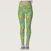Sesamstraat | Big Bird & Little Bird Pattern Leggings (Voorkant)