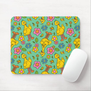 Sesamstraat   Big Bird & Little Bird Pattern Muismat