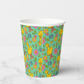 Sesamstraat | Big Bird & Little Bird Pattern Papieren Bekers (Rechts)