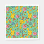 Sesamstraat | Big Bird & Little Bird Pattern Servet (Voorkant)