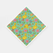 Sesamstraat | Big Bird & Little Bird Pattern Servet (Hoek)