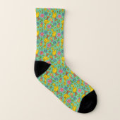 Sesamstraat | Big Bird & Little Bird Pattern Sokken (Links binnenkant)