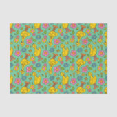 Sesamstraat | Big Bird & Little Bird Pattern Tissuepapier (Voorkant)